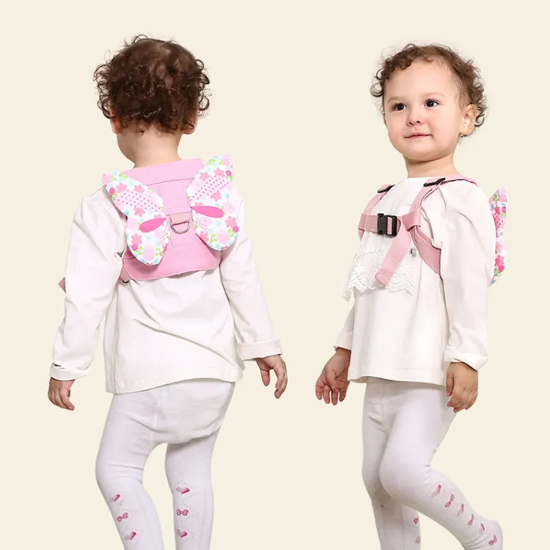 Child Anti-Lost Harness with 1.5m Tether Pink image 3