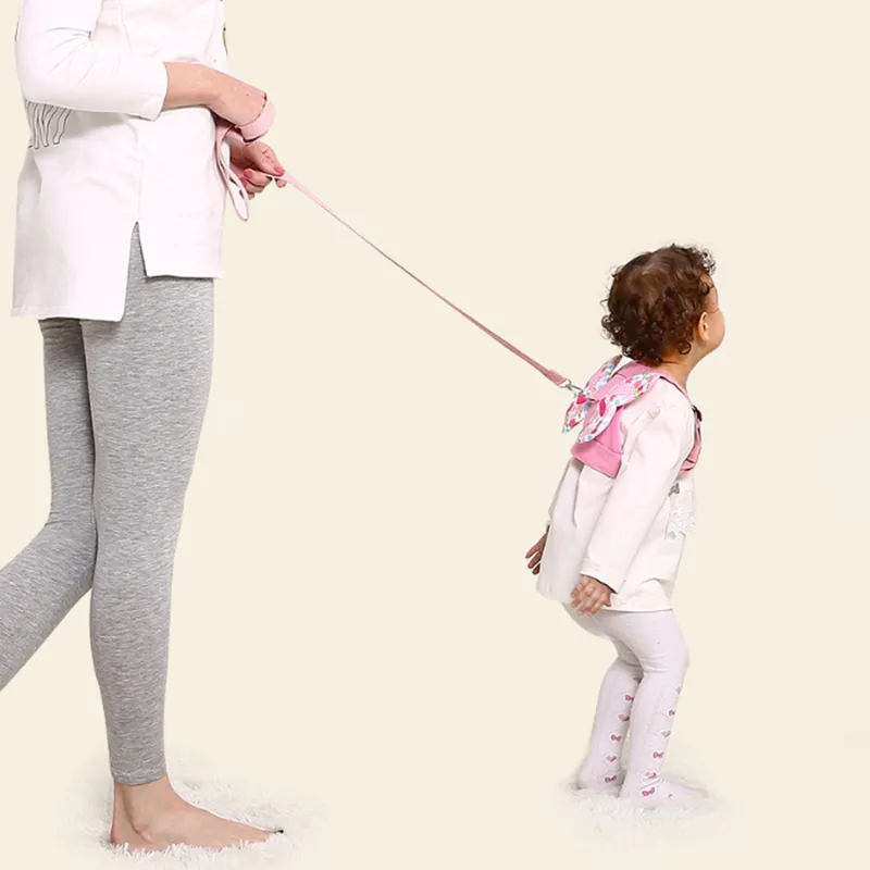 Child Anti-Lost Harness with 1.5m Tether Pink image 2