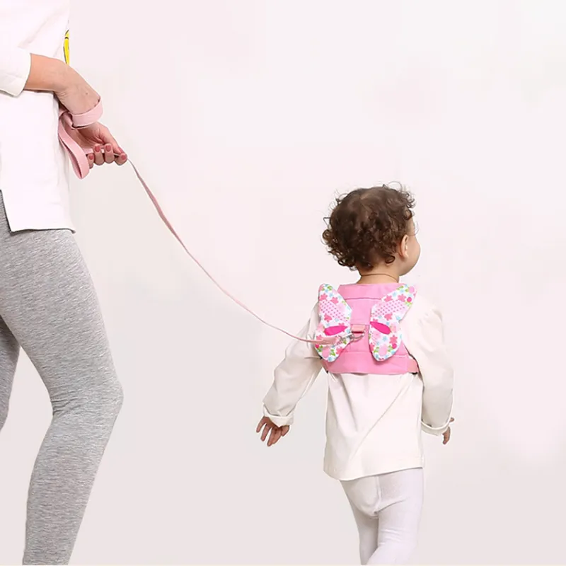 Child Anti-Lost Harness with 1.5m Tether Pink image 4