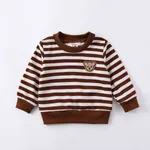 Baby Girl/Boy Bear Long Sleeve Sweatshirt Color block