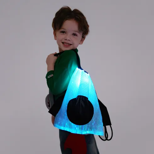 Go-Glow Light Up Rocket Backpack Including Controller (Built-In Battery) Black/White big image 4