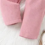 Toddler Girl Fleece Inside Basic Solid Color Casual Sweatpants  image 5