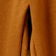 Einfarbige elastische Hosen aus Baumwolle für Mädchen/Jungen braun