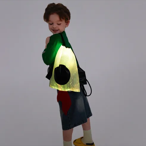 Go-Glow Light Up Rocket Backpack Including Controller (Built-In Battery) Black/White big image 6