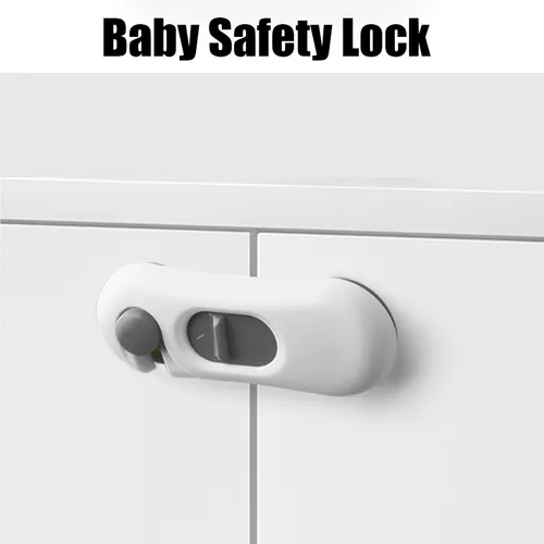 Children's Safety Lock for Drawers, Cabinets, and Appliances made of ABS Material
