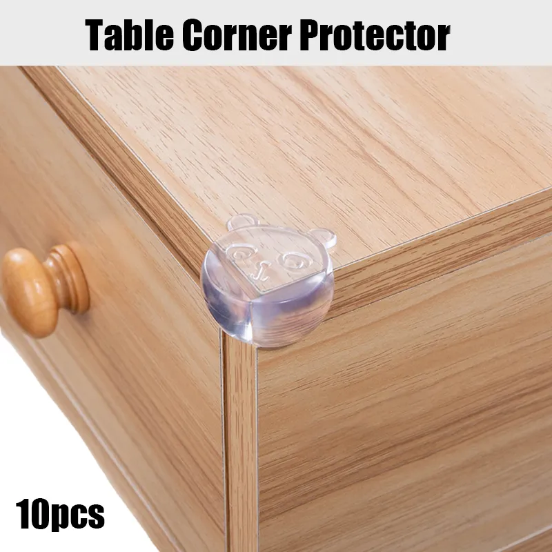 10 piezas de mesa bebé protectores de esquinas