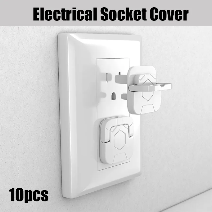 10-pack European Socket Covers with Electrical Safety Features