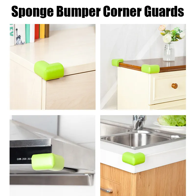 4-Pack L-Shaped Child Anti-Collision Corner Guards