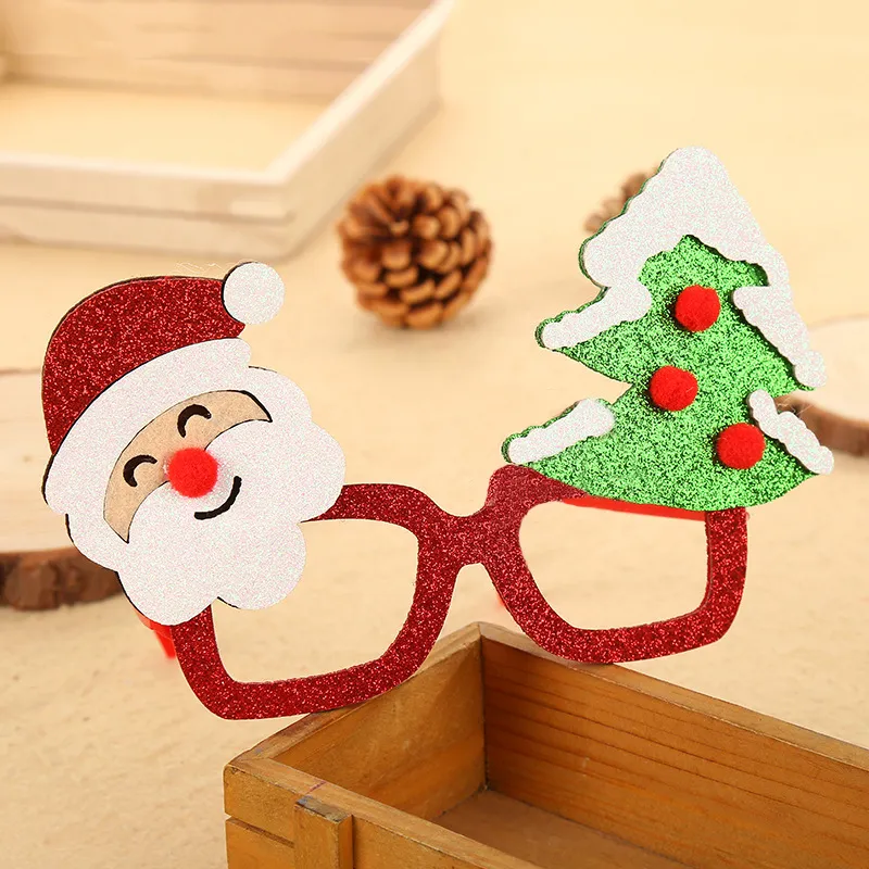 

Kids/adult must Christmas festival atmosphere decorative glasses