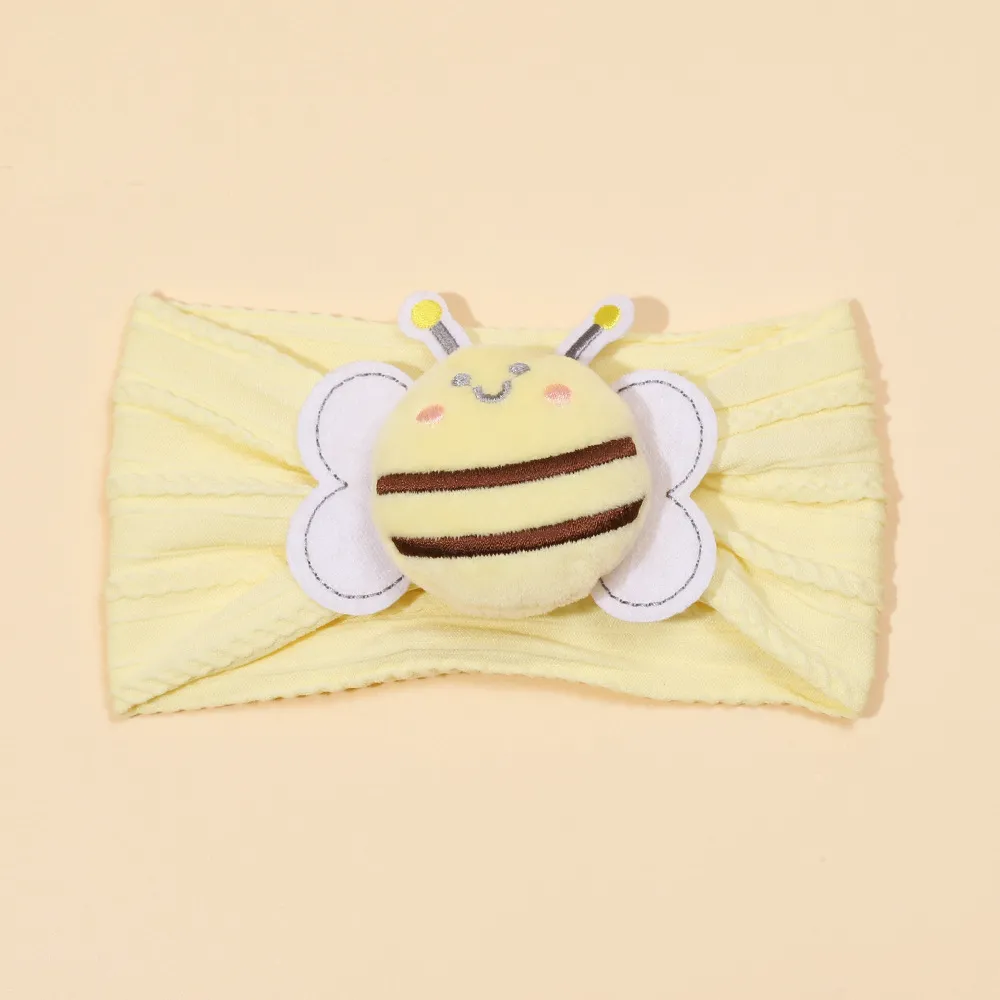 Baby‘s Childlike little bee headband Yellow