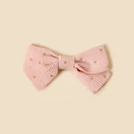3-pack Toddler/kids Corduroy web bow hair clip  image 2