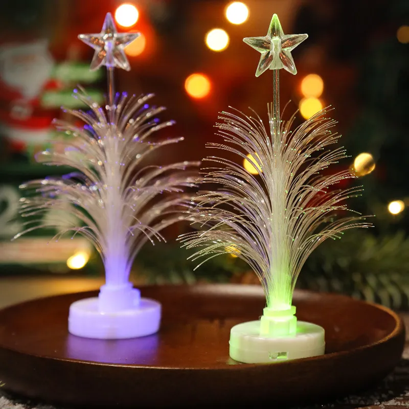 LED Color-Changing Fiber Optic Christmas Tree Decoration with Random Packaging  Color-A image 5