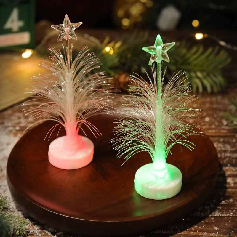LED Color-Changing Fiber Optic Christmas Tree Decoration with Random Packaging  Color-A image 6