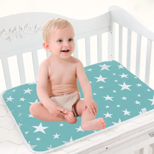 New Baby Breathable and Washable Cartoon Waterproof Pad