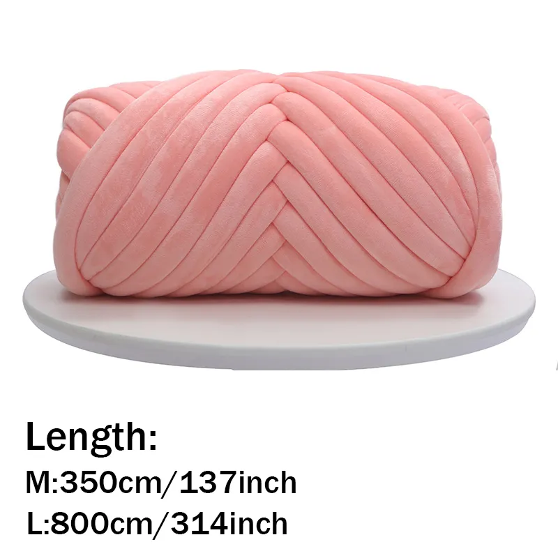 DIY Handmade Crystal Velvet Braided Thread, Ideal for Making Baby Cot Bumper, Blanket, Seat Cushion and Pillow Pink image 6