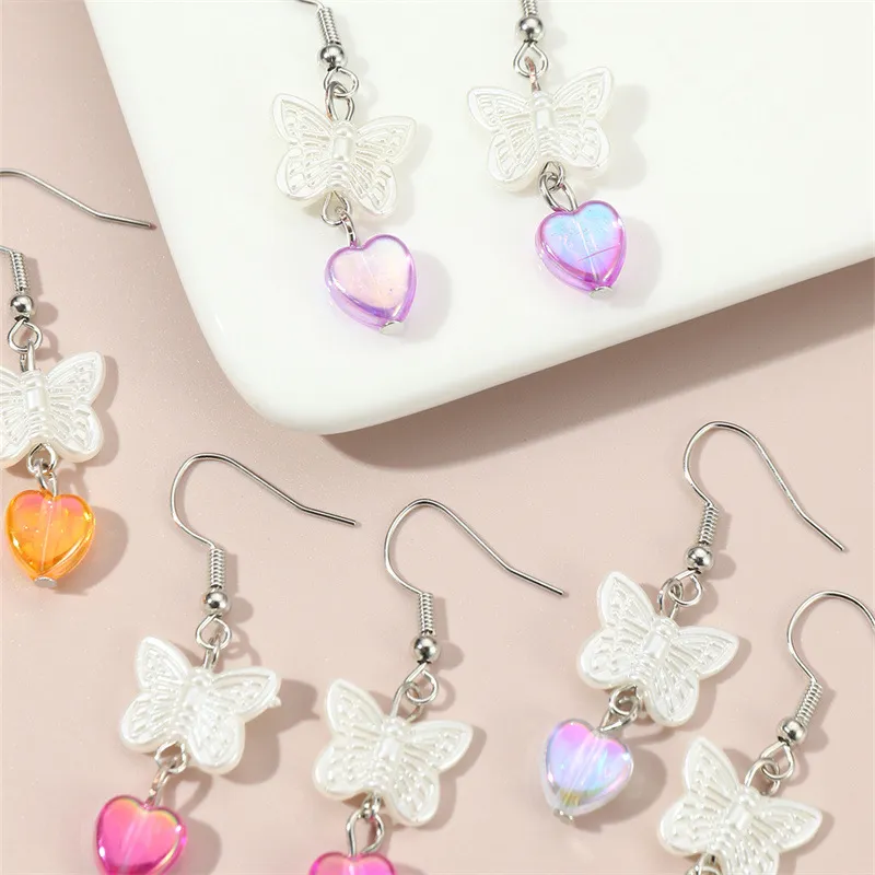 12-pack Kids/adult Fashion colorful earring set Multi-color image 3