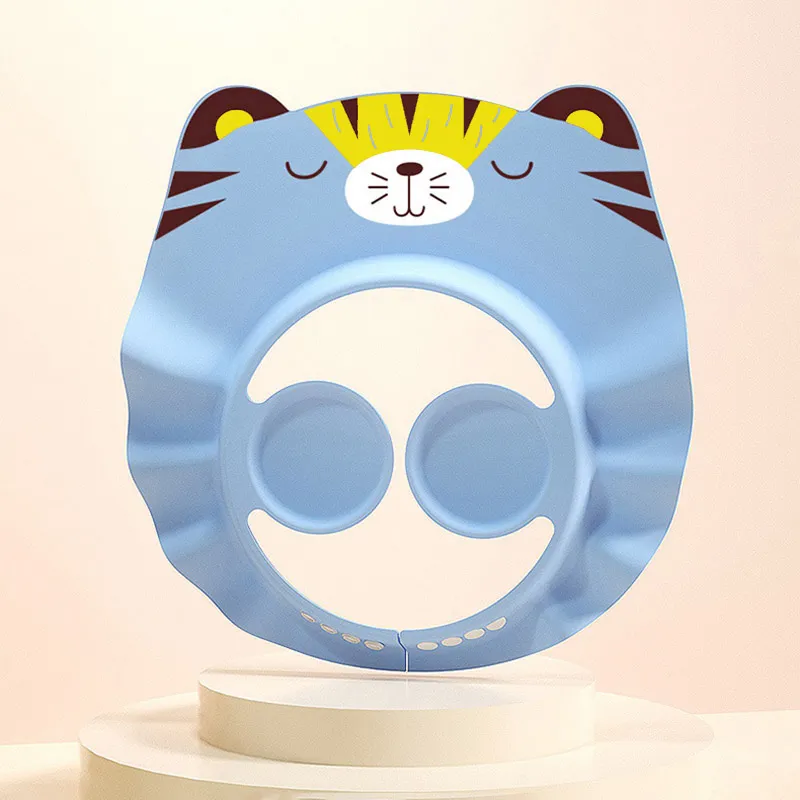 Baby Shampoo Cap - Acessório de banho adequado para crianças Azul