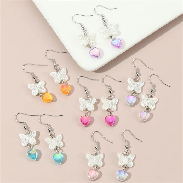 12-pack Kids/adult Fashion colorful earring set