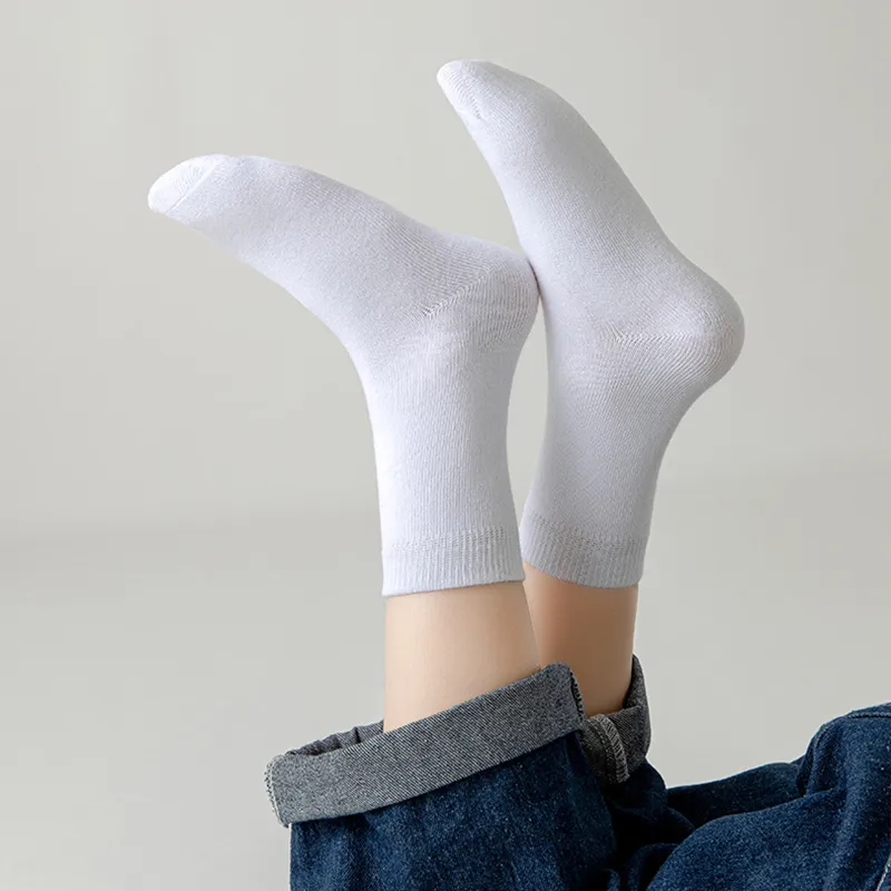 10-pack Toddler/kids Basic mid-calf socks MultiColour image 6