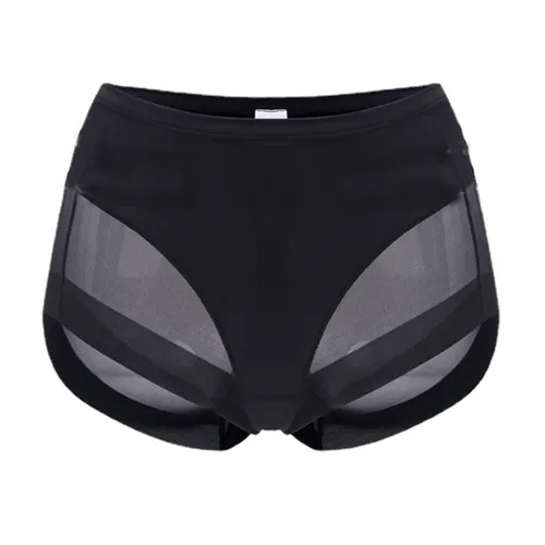 Women's high-waisted, hip-lifting, breathable mesh design, shaping, comfortable and sexy underwear