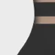 Frauen einfarbig dehnbarer Tankbody Hochhaus Bauchkontrolle Shapewear nahtloser Bodysuit Po Lifter (ohne Brustpolster) schwarz