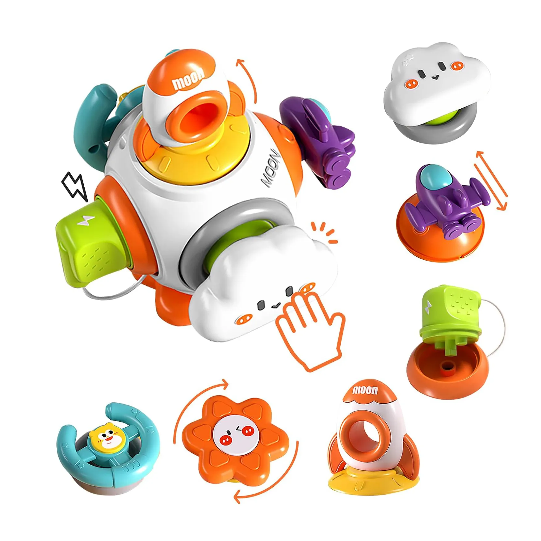 Busy Activity Cube and Montessori Sensory Early Education Toys for Toddlers  image 3
