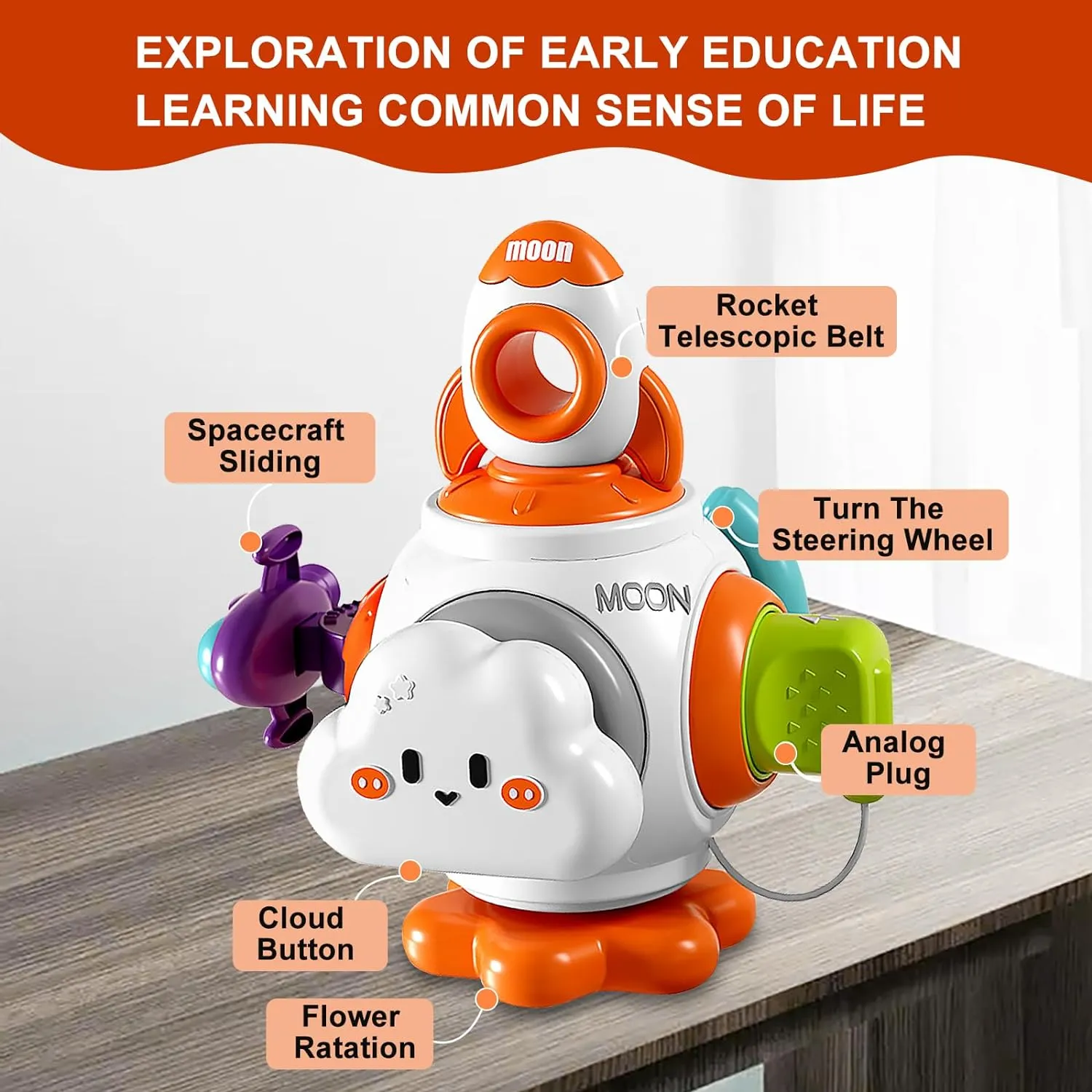 Busy Activity Cube and Montessori Sensory Early Education Toys for Toddlers  image 5
