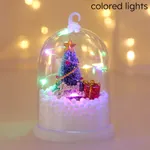 Creative Christmas Tabletop Decoration: Children's Gift, Window Dressing, Scene Setting, and Night Light,Festive Party Atmosphere Color-D