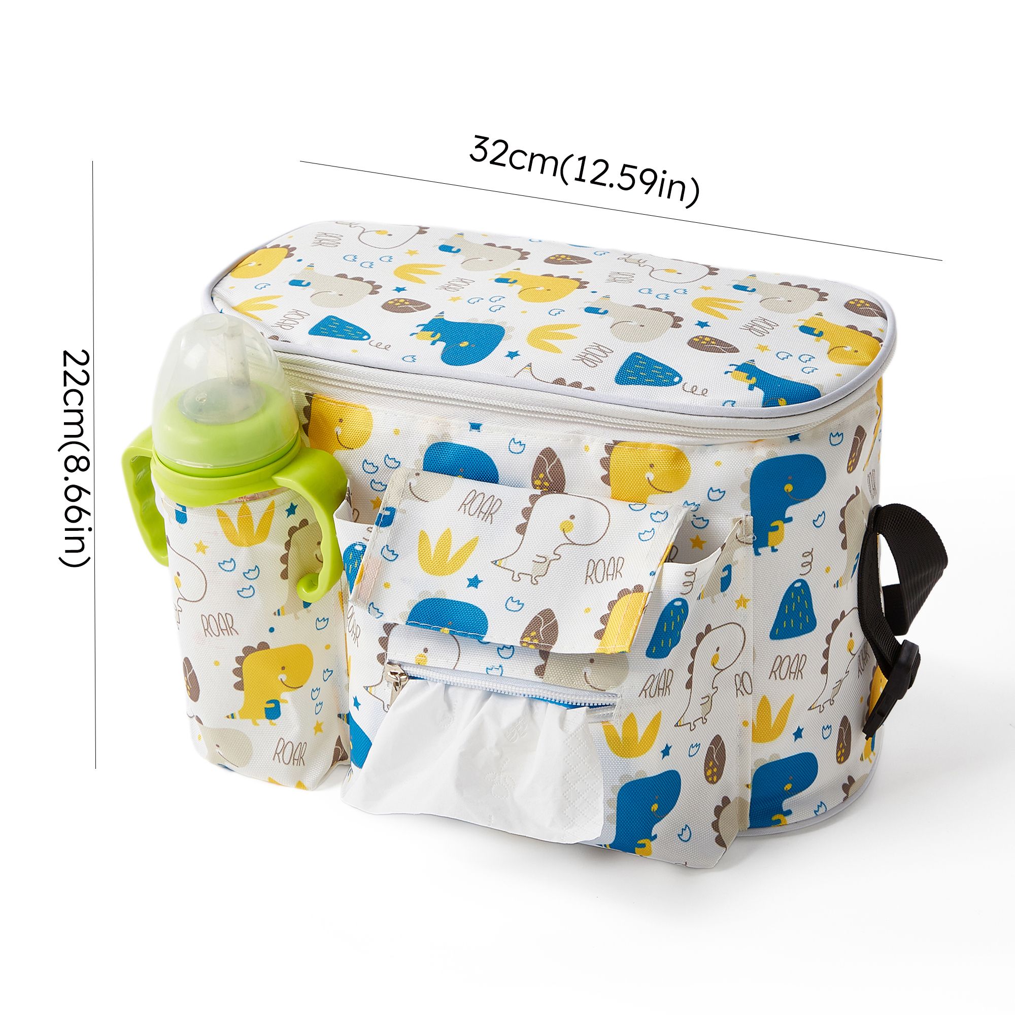 Baby Stroller Organizer Bag: Multifunctional Storage Solution For On-the-Go Moms