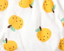 Baby/Toddler Girl Sweet Fruits and Vegetables Pattern Underwear Yellow