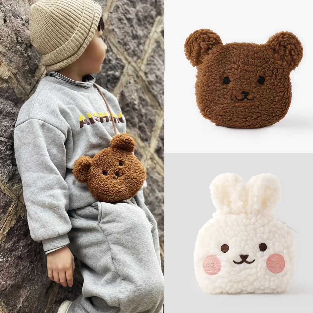 Baby/toddler/kids Childlike Cartoon style plush bag