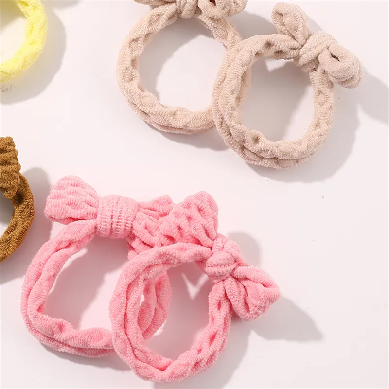 12-pack Toddler/kids favorite Candy color sweet and fresh hair rope MultiColour image 2