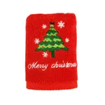 Christmas Towels - Absorbent, Lint-Free, Pure Cotton, Festive Embroidery for Kitchen and Bathroom  image 3