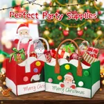 Christmas Felt Tote Bag for Party Supplies - Large Capacity Gift Bag  image 3
