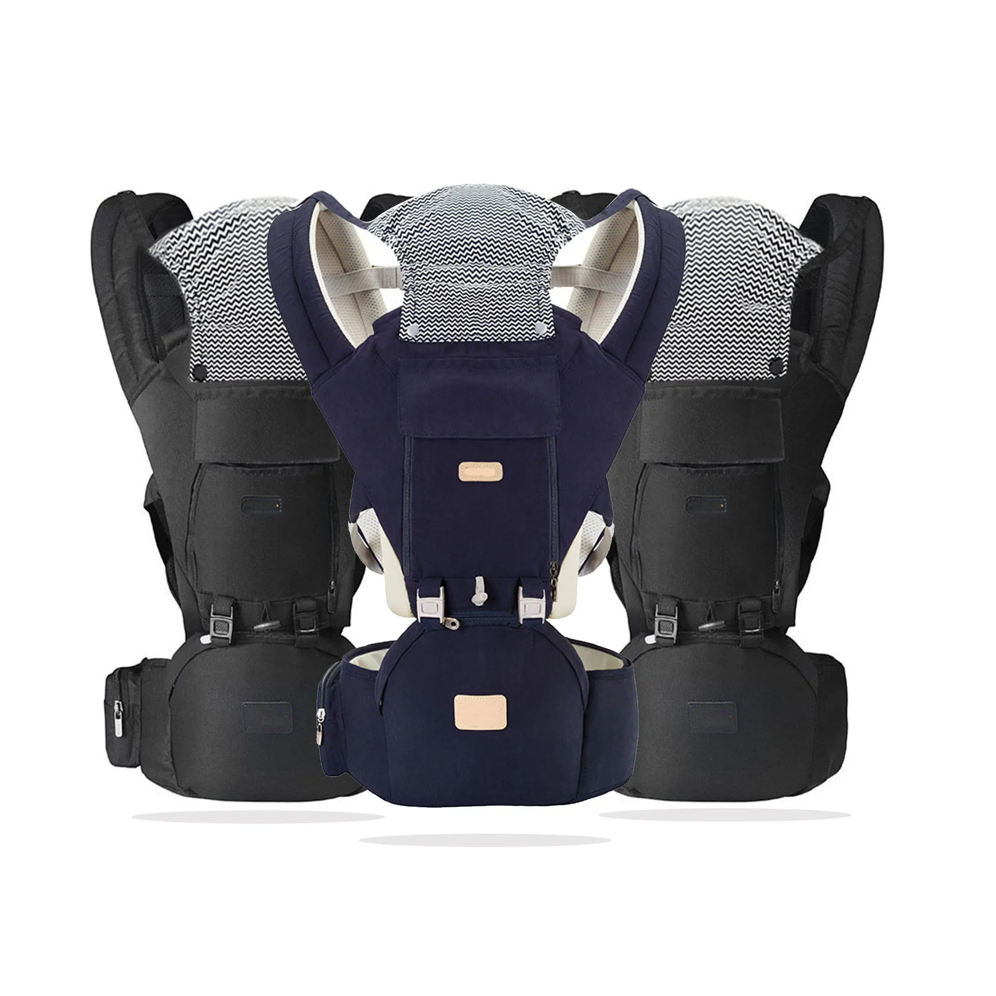 Multi-functional Four-Seasons Baby Carrier With Waist Stool For Infants
