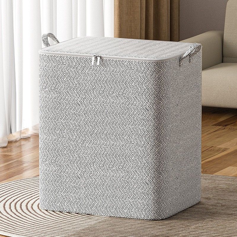 Large Non-Woven Grey Arrow Storage Bag for Clothing and Beddings