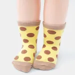 12-pack Baby/toddler Solid color polka dot anti-slip floor socks  image 2
