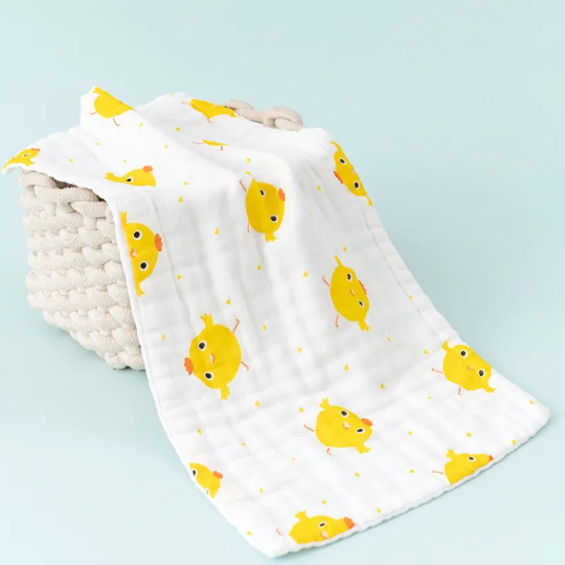 

Multifunctional Muslin Cotton Baby Burp Cloth