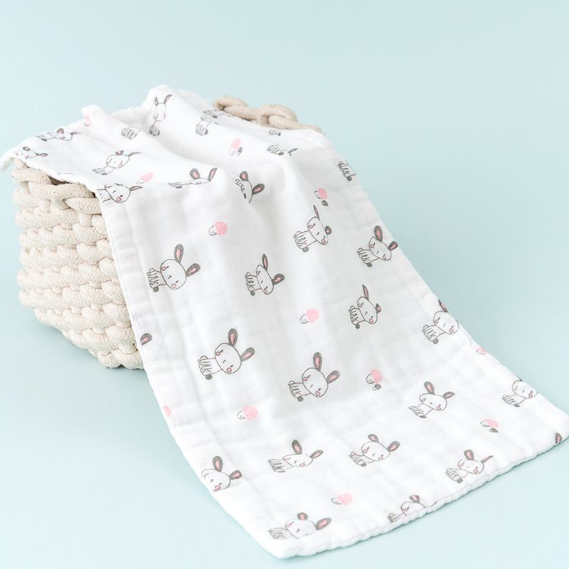 Multifunctional Muslin Cotton Baby Burp Cloth