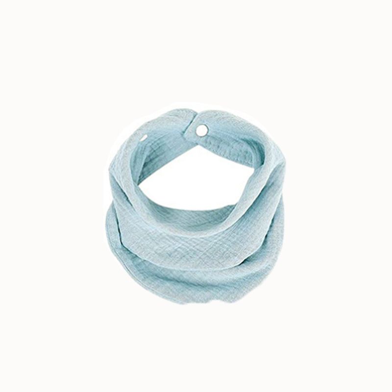 Soft And Absorbent Triangle Muslin Bibs For Babies