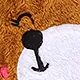 Bear Design Fleece Hooded Footed/footie Long-sleeve Baby Jumpsuit Ginger