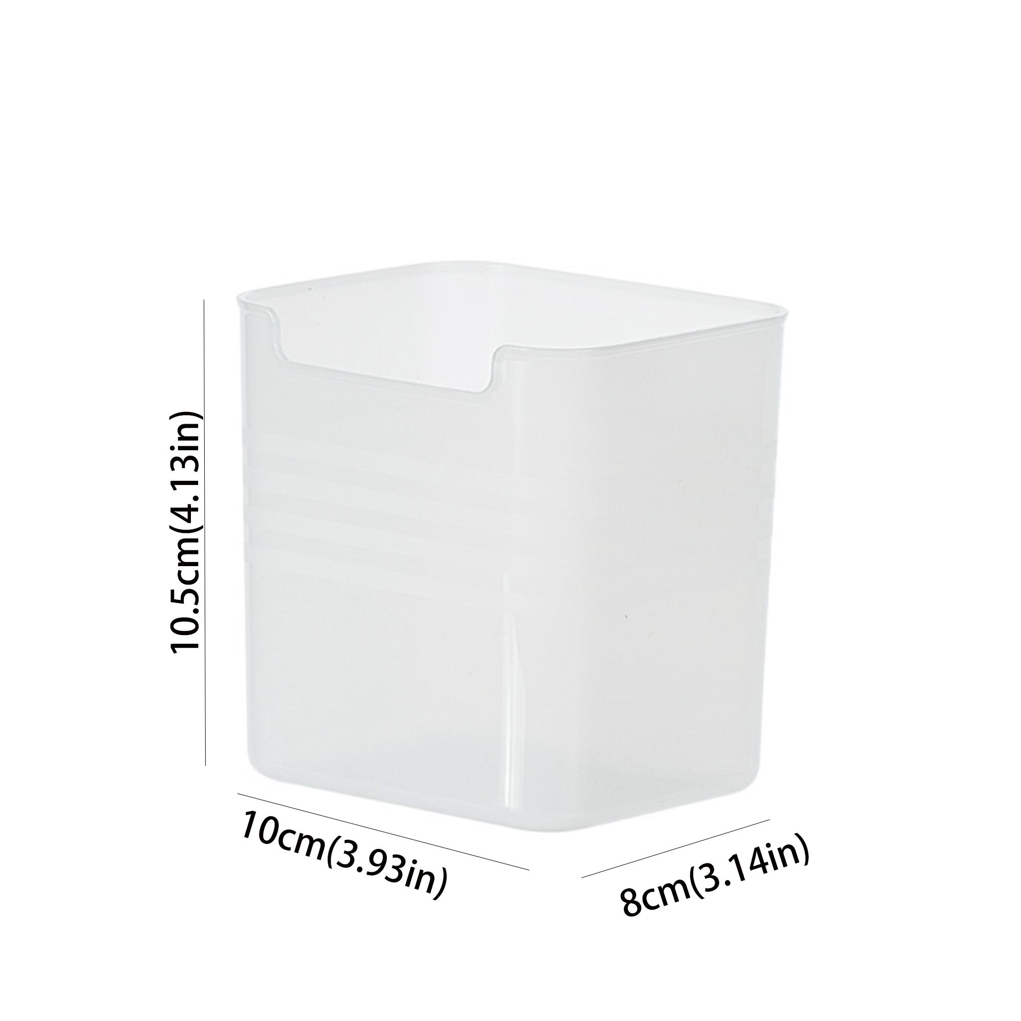 Boîte De Rangement à Porte Latérale De Réfrigérateur à Haute Transparence - Un Agrandisseur D’espace De Réfrigérateur Pour Organiser Les Aliments Frai