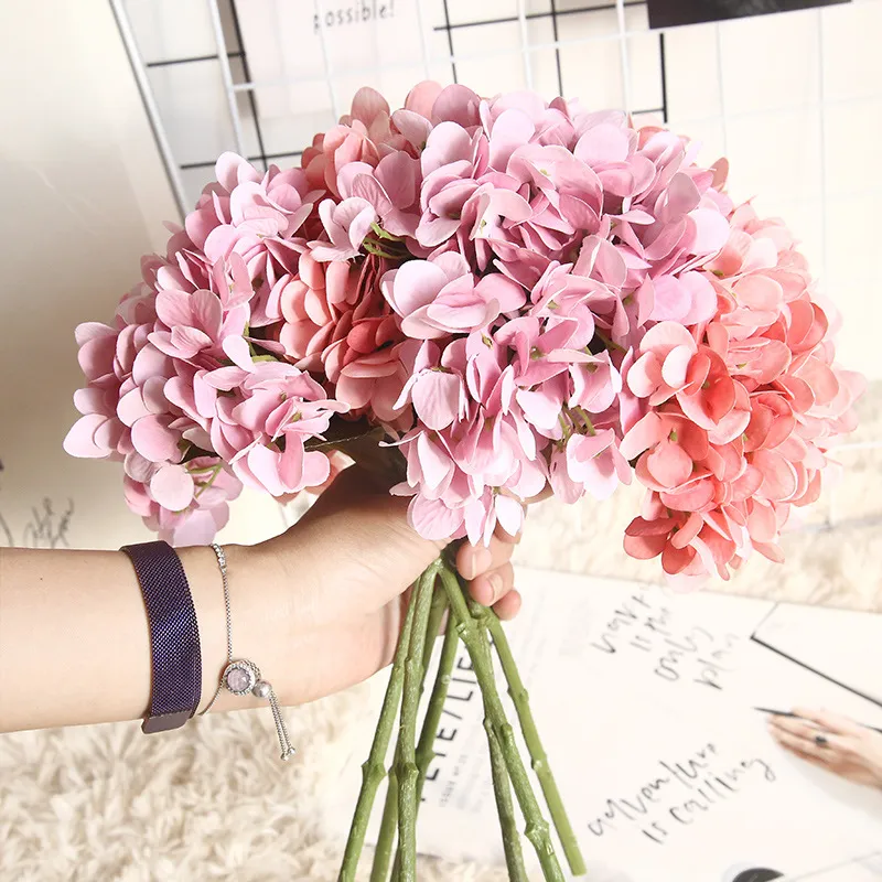 Embroidery Ball Macaron Simulation Flower Plant Bonsai for Wedding Decoration