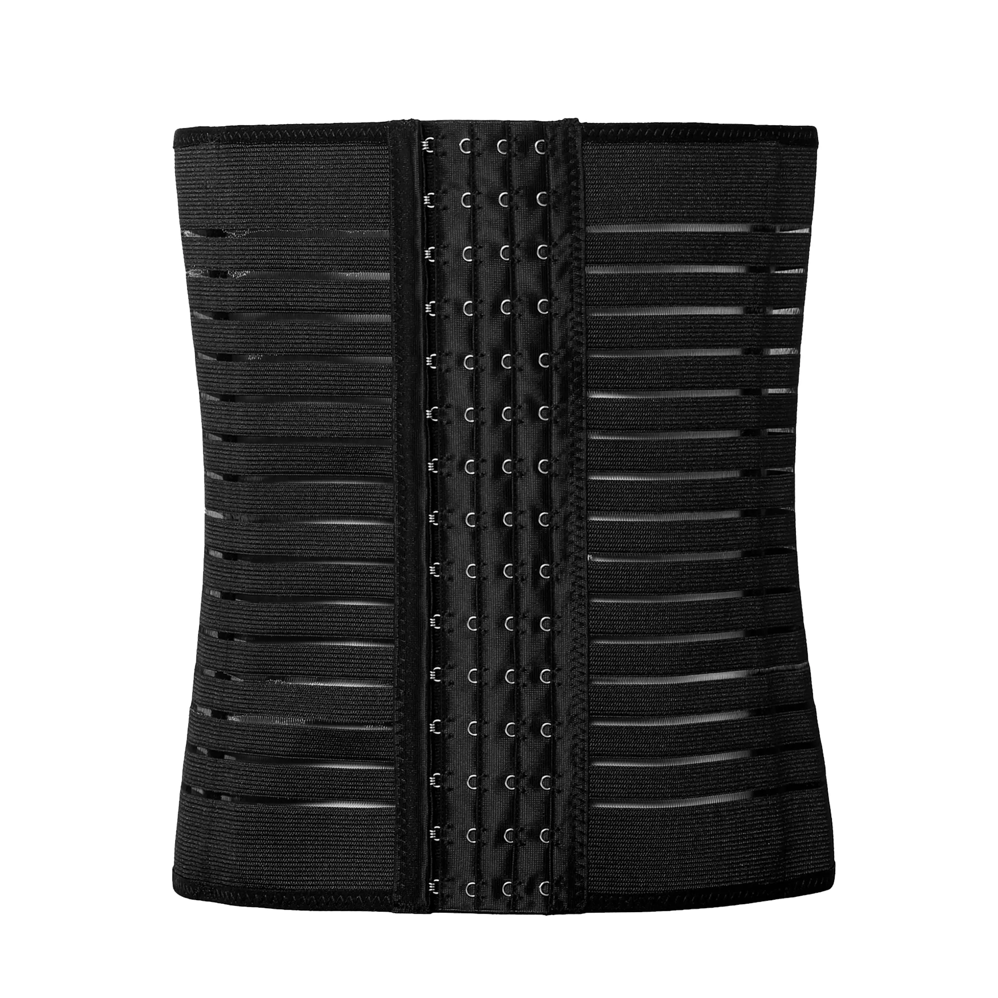 Women Waist Trainer Belly Belt 15 Hook 4 Row Thin Breathable Waist Cincher Body Shapewear Girdle