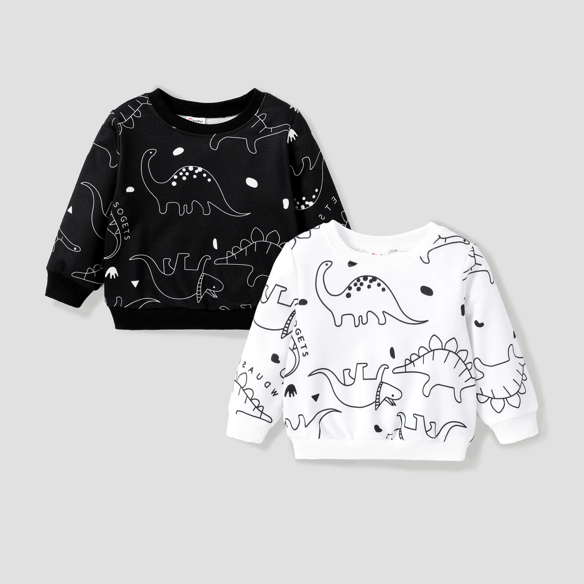  Baby Girl/Boy Dinosaur Animal Pullover Top