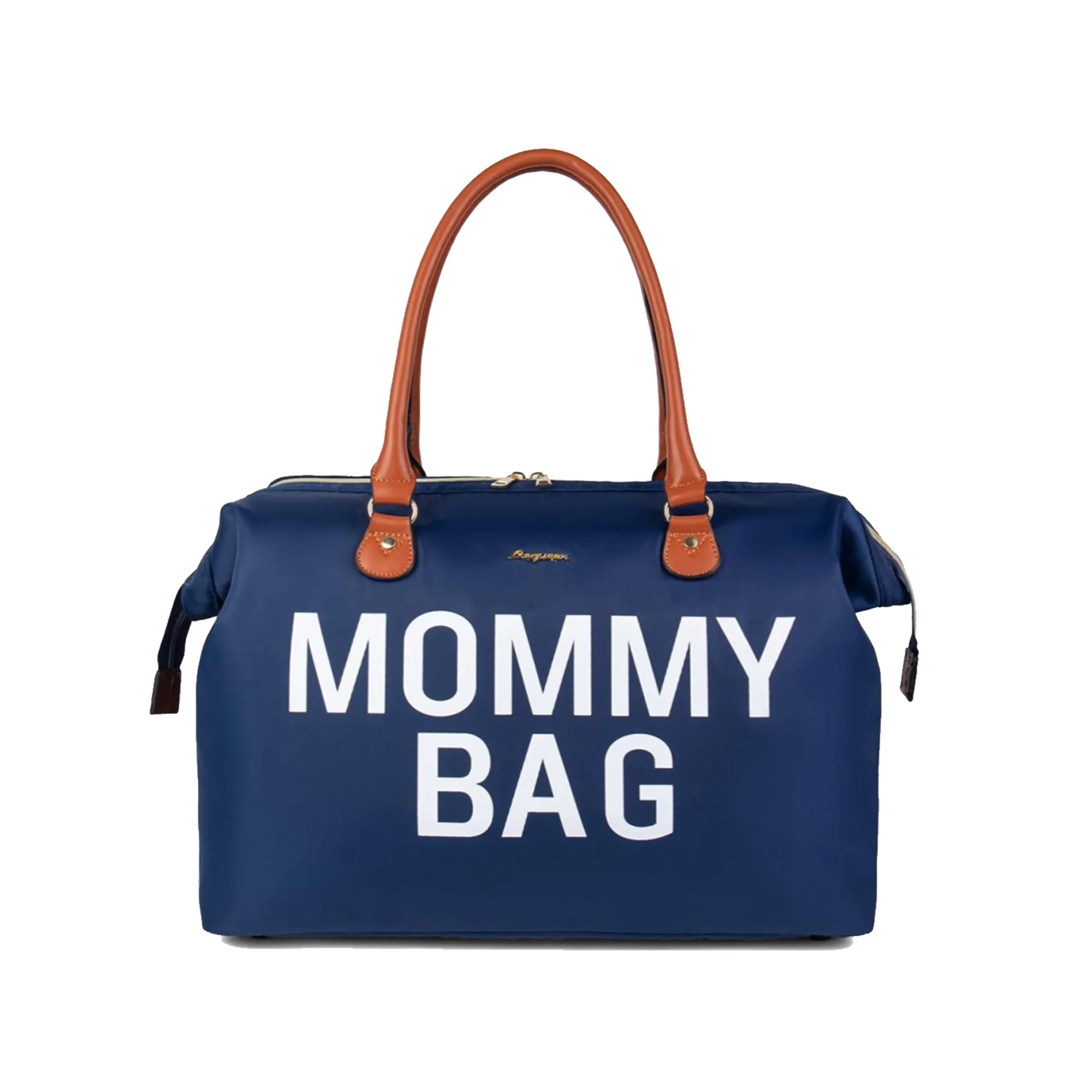 Diaper Bag Tote Letter Print Mommy Bag Large Capacity Waterproof Handbag Mom Bag