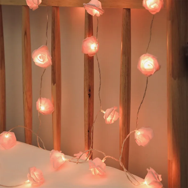 Guirlandes Lumineuses En Mousse LED Avec Batterie, USB Et Télécommande - Idéales Pour La Saint-Valentin, Les Mariages Et Les Décorations Festives