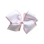 Toddler/kids likes Colorful big bow hairpin White
