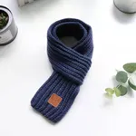 Basic thickened Warm knitted scarf for Toddler/kids/adult  image 2