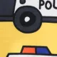 Toddler Boy Childlike Vehicle Pattern Pullover Yellow